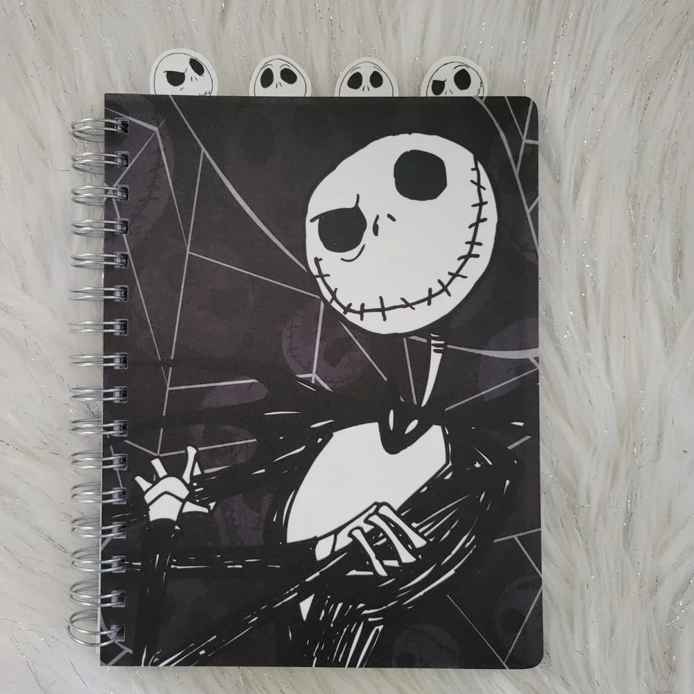 Nightmare Before Christmas Jack Tabbed Notebook